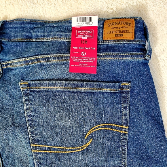 Levi's signature stretchy jeans 16 - Picture 3 of 5